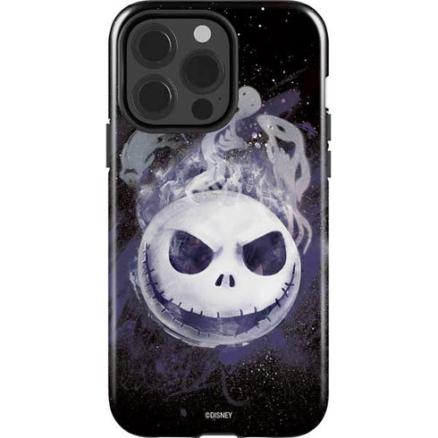 Disney The Nightmare Before Christmas Jack Skellington Face Art iPhone 15 Pro Impact Case